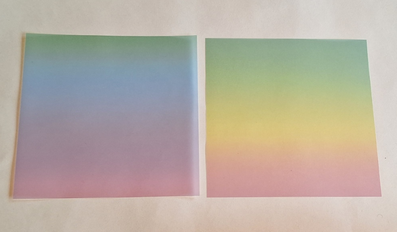 Transparantenpapier pastel 14*14cm 50 stuks