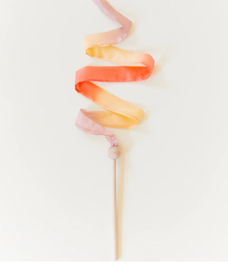 Sarah's Silk streamer rainbow small