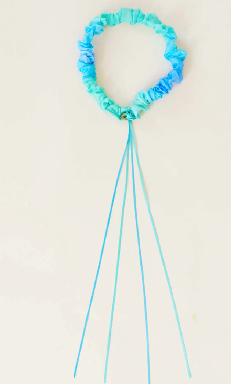 Sarah's Silk silk garland rainbow