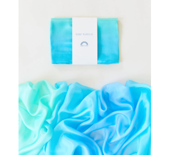 Sarah's silk giant silk towel sea