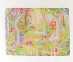 Sarah's silk story tell playsilk 21*29 inch fairy tales