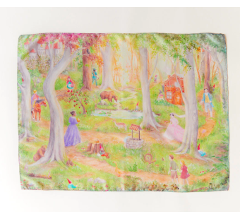 Sarah's silk story tell playsilk 21*29 inch fairy tales