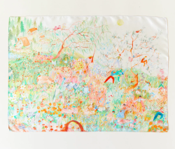 Sarah's silk seek and find playsilk 21*29 inch mother earth