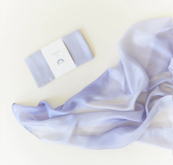 Sarah's silk zijde doek 85cm*85cm zeekleuren