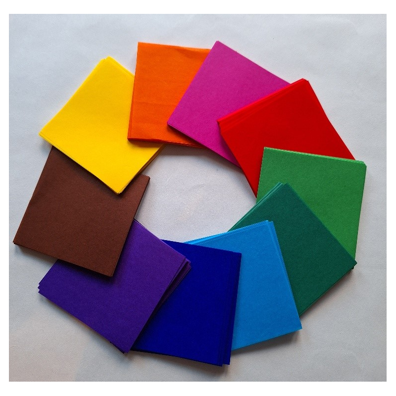 Kite paper 500 sheets 10 different colours