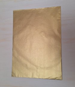 Zijdevloei 5 vellen van 50*70cm zilver