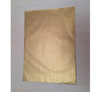 silk paper gold 5 sheets 50*70cm