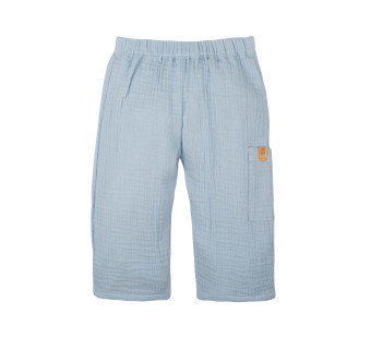 Pure Pure cotton pants light blue