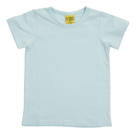 more than a fling shortsleeve aqua blauw