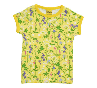 Duns Sweden shortsleeve wild flowers yellow