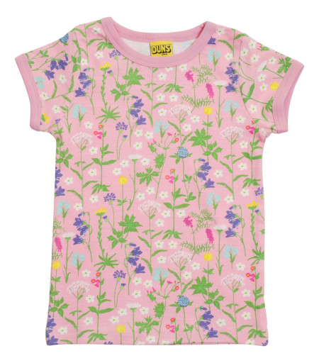 Duns Sweden katoenen shortsleeve  hoefblad geel