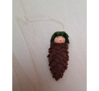 Seasonal doll Pine Cone Baby 2