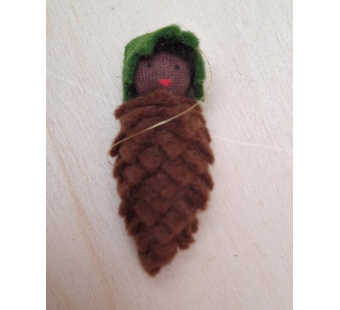 Seasonal doll Pine Cone Baby 4