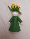 Seasonal doll Sunflower yellow