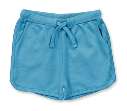 Sense Organics cotton shorts blue