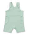 Sense Organics cotton dungarees jade