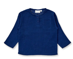 Sense Organics  muslin longsleeve sand