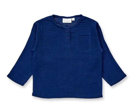 Sense Organics  muslin longsleeve sand