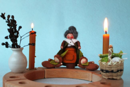 Moeder aarde  steker  (atelier Pippilotta)