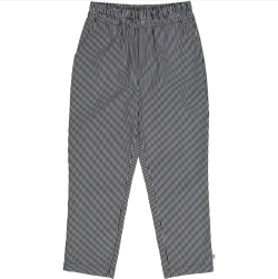 Muesli katoenen broek navy gestreept