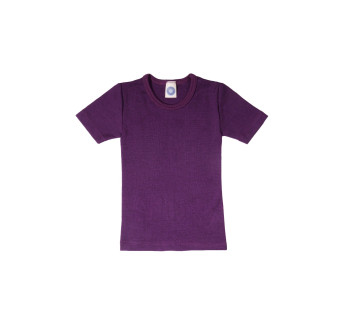 Cosilana tshirt wol zijde paars (71232)