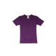 Cosilana short sleeve shirt wool silk purple (71232)