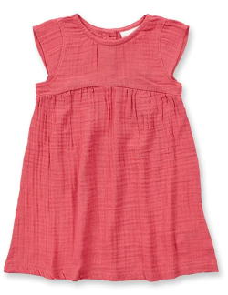 Sense Organics katoenen muslin jurk navy