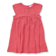 Sense Organics katoenen  double gauze jurk framboos