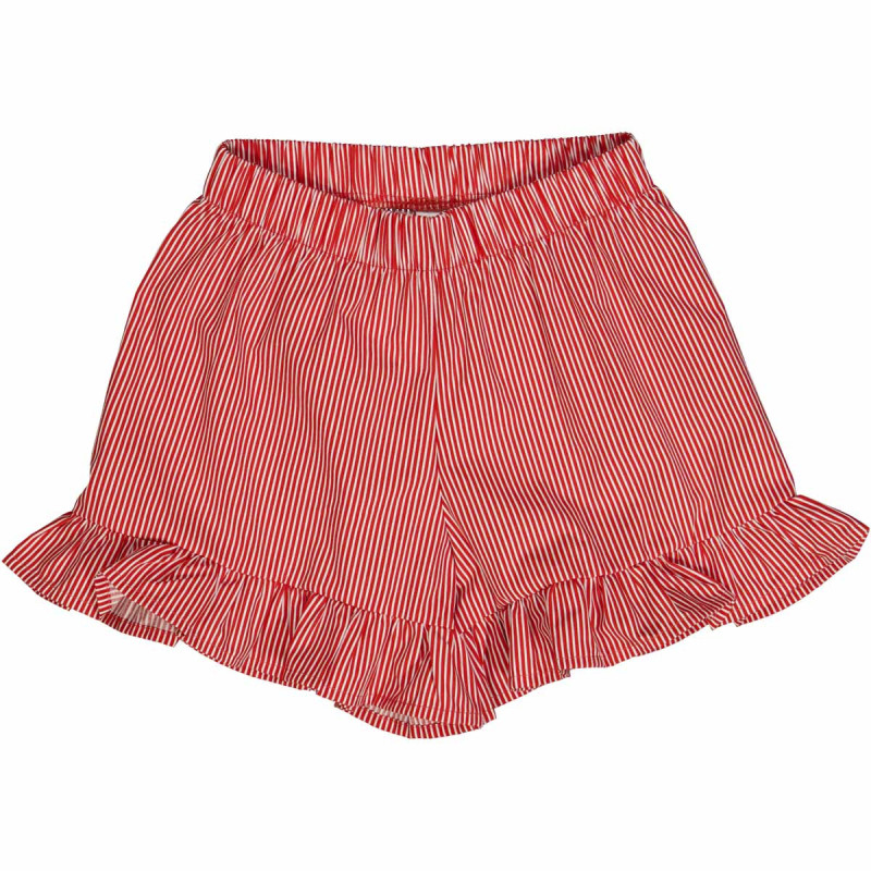 Muesli cotton pants apple red striped