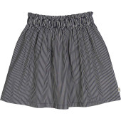 Muesli cotton skirt navy striped