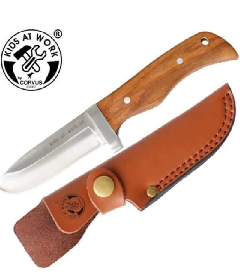 Kids at work outdoor knife