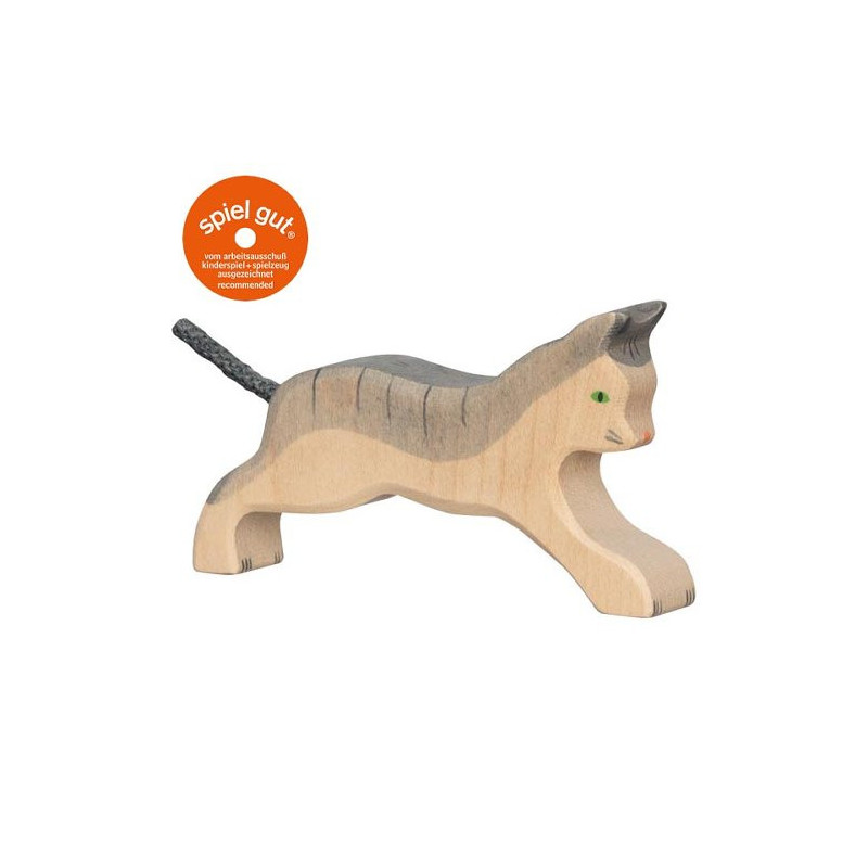 Holztiger kat zittend (80055)