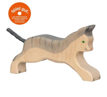 Holztiger kat rennend (80054)