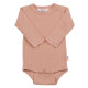 Joha wool silk long sleeved body peach