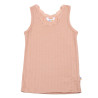 Joha wool silk sleeveless shirt pink