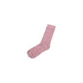 Joha thin woolen socks  pink melange