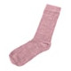 Joha thin woolen socks  pink melange