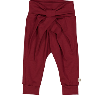 Muesli cotton pants cabernet