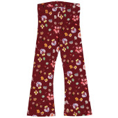 Muesli cotton flared pants cabernet