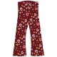 Muesli cotton flared pants dazzle flowers