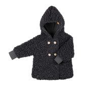 Pure Pure woolen jacket athracite with hood