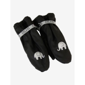 Celavi padded PU mittens black