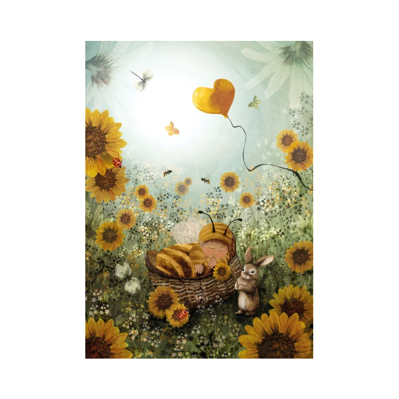 Postal card Polar Bear - Bijdehansje