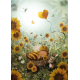 Postal card My little honey bee- - Bijdehansje