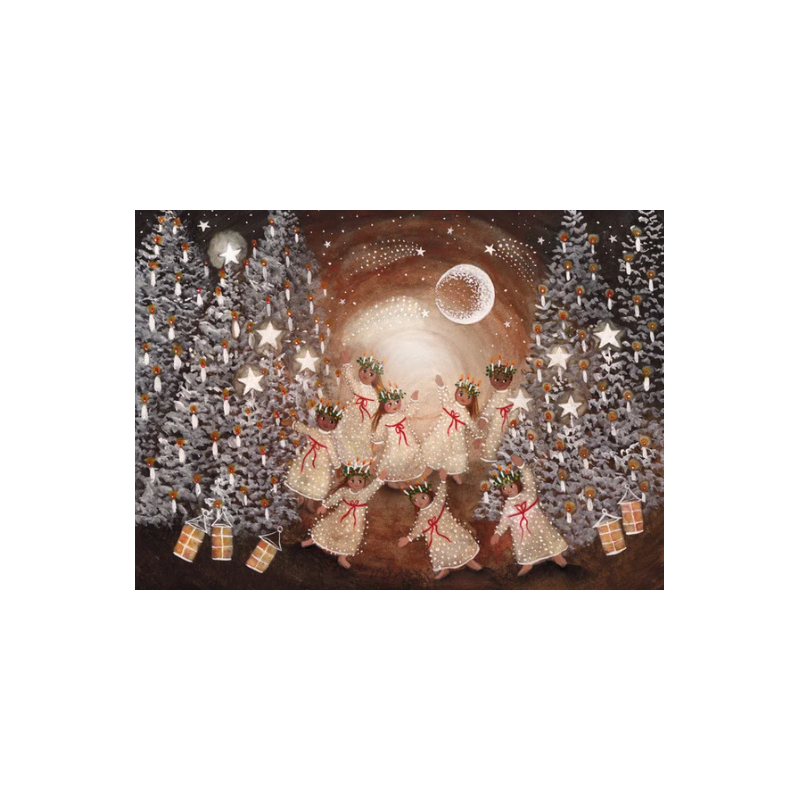 Postal card Polar Bear - Bijdehansje