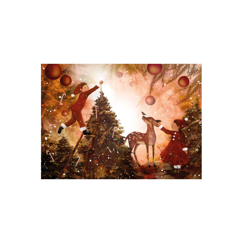 Postkaart Jolly Jingle- Bijdehansje