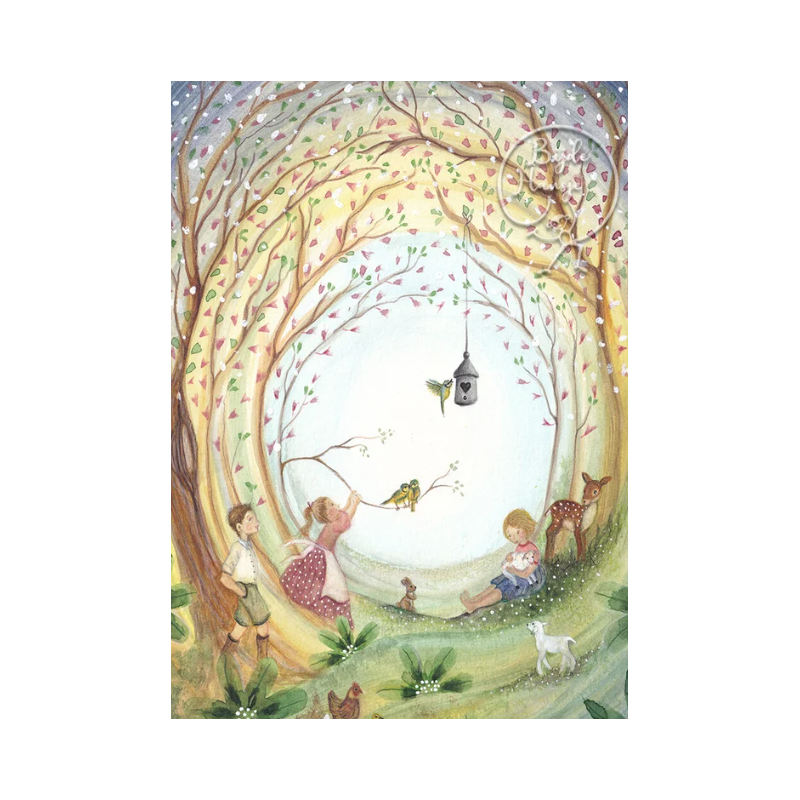 Postal card Polar Bear - Bijdehansje