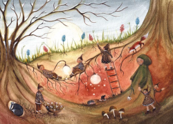 Postal card Polar Bear - Bijdehansje