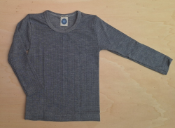 Cosilana longsleeve cotton/wool/silk soft blue (91233)