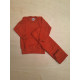 Cosilana woolen 2 piece pyjama orange